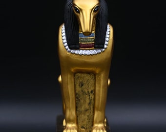ヴィンテージのエジプト神セト像、古代の神像彫刻 - Etsy 日本