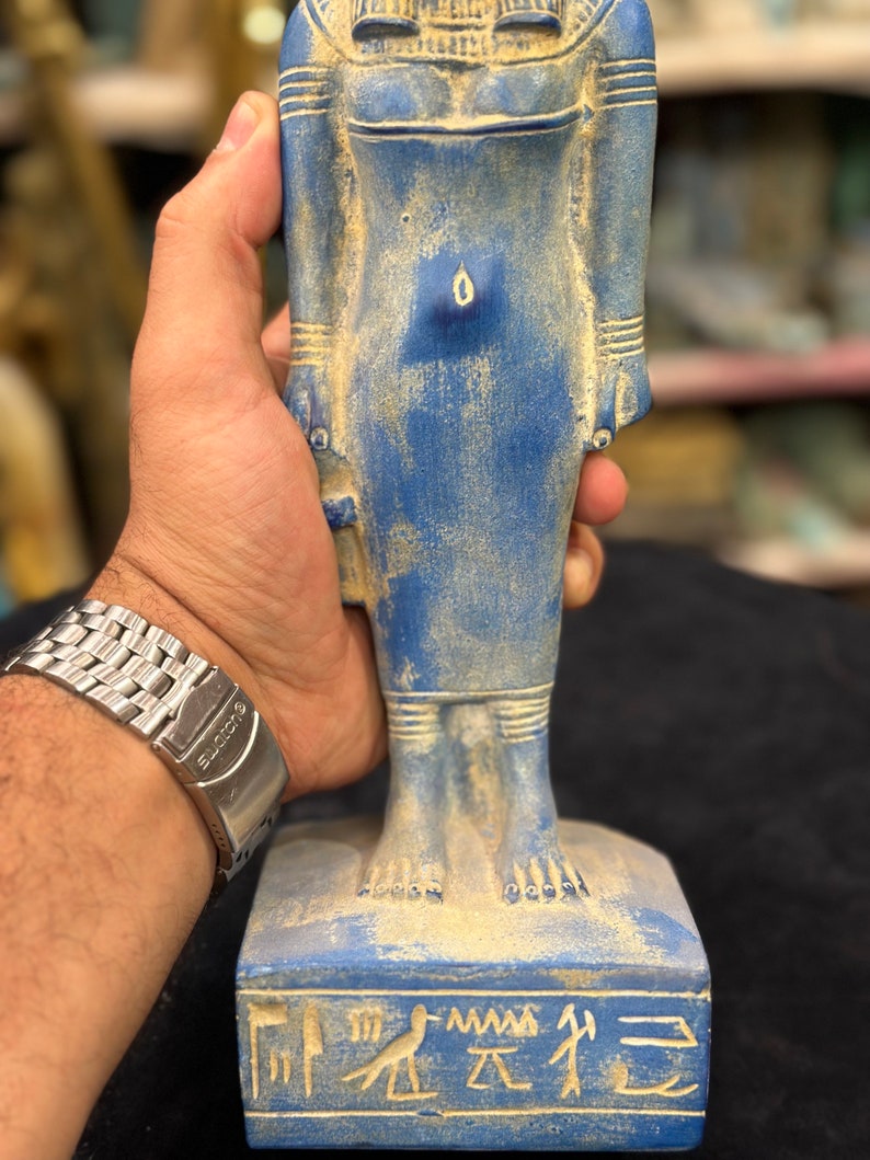 Blue Stone Nephthys Statue, Egyptian Goddess of Childbirth, 35cm - Etsy