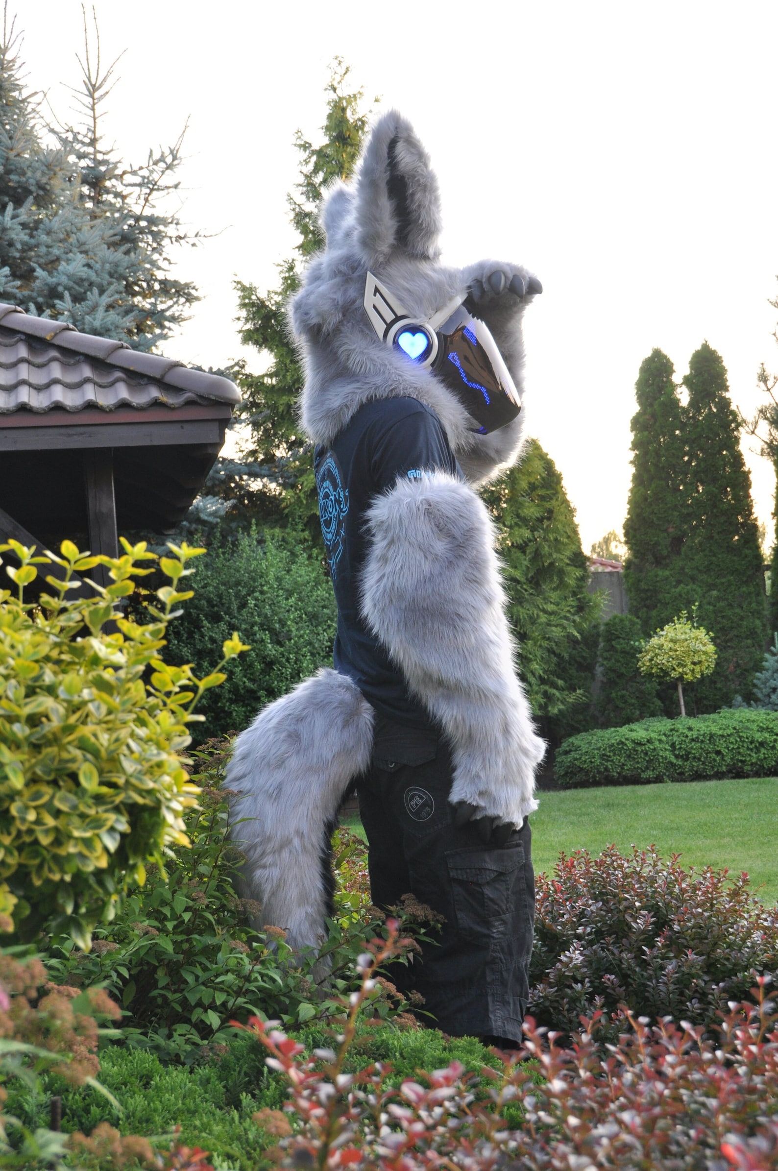 Protogen partial read description Custom Protogen Fursuit Etsy