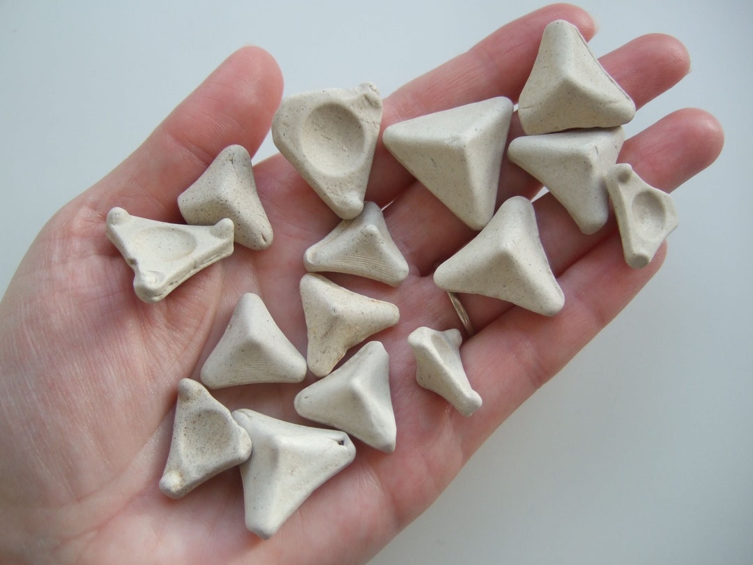 Scottish Pottery Kiln Furniture, Pyramid Shaped, Kiln Stilts Pottery