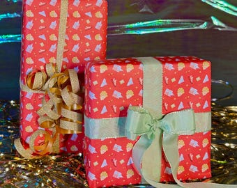 Papel de regalo navideño de Liverpool (hoja A2)