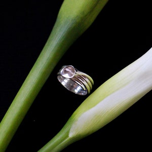 Calla Flower Ring, Silver Flower Jewellery, Gift For Her, Romantic