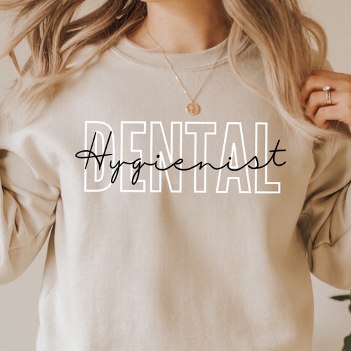 Dental Hygienist Crewneck Sweatshirt for Dental Assistants Etsy