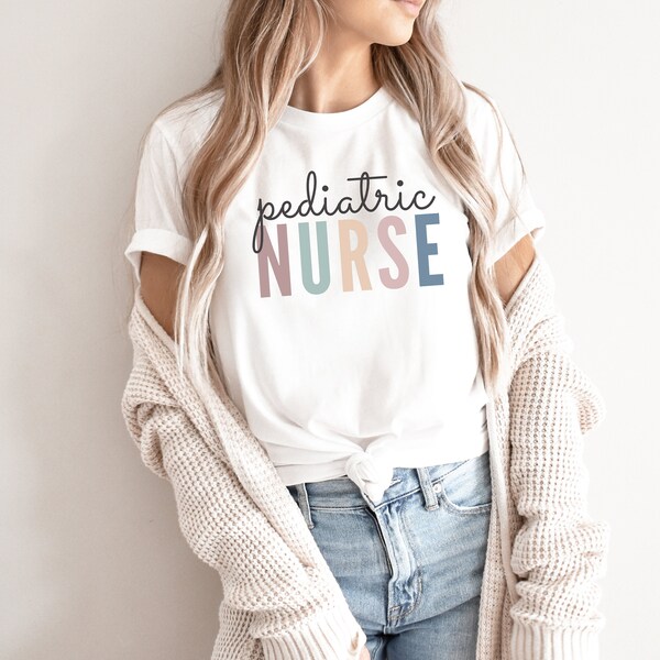 Pediatric Nurse Shirt Etsy