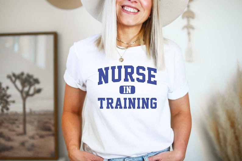 Nurse In Training Cotton Unisex T-Shirt Tee Top