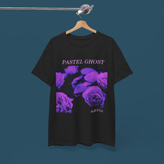 Pastel Ghost T-Shirt - Electronic Punk  Tee - Health The Cure Snow Trippers Four Letter World Tee