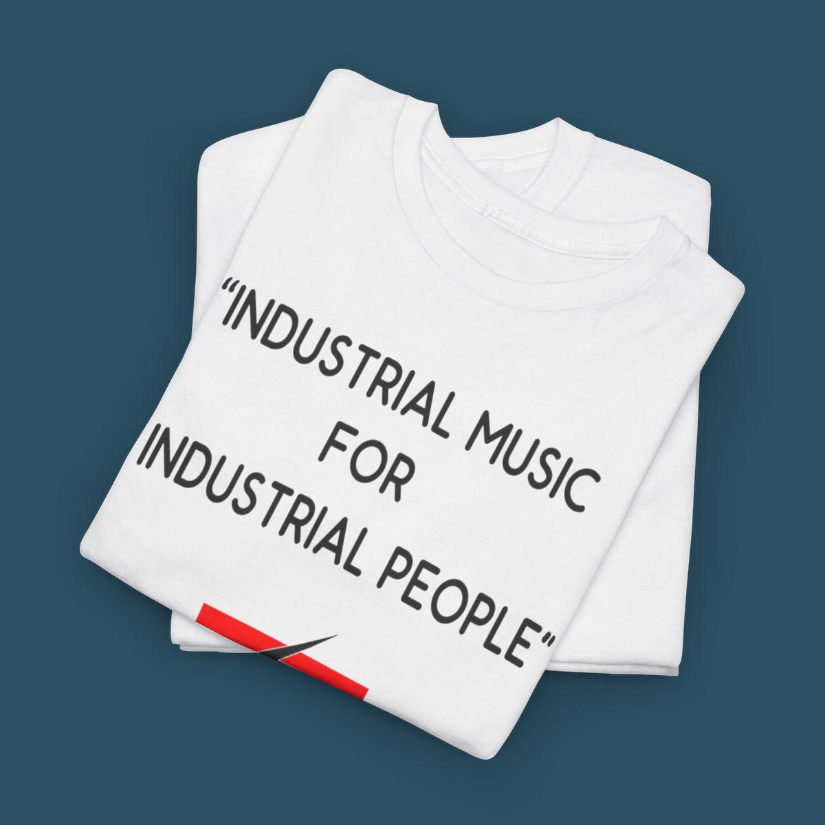 Throbbing Gristle T-shirt - Industrial Music for Industrial People