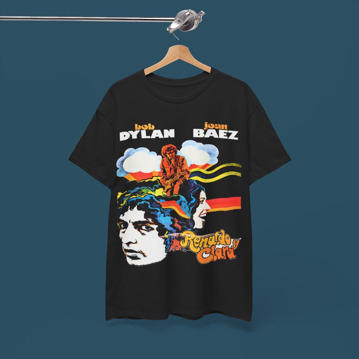 Bob Dylan Joan Baez Tee - Pop Folk - the Beatles the Byrds - Etsy