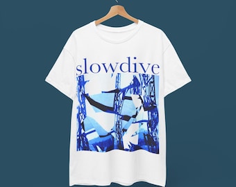 Slowdive Band T-Shirt - Shoegaze Music Tee - My Bloody Valentine Tee