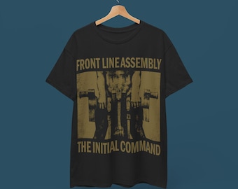Front Line Assembly T-Shirt - industrial rock tee - nin tee
