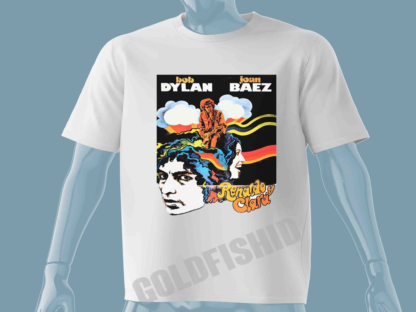 Bob Dylan Joan Baez Tee - Pop Folk - the Beatles the Byrds - Etsy