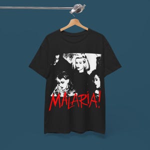 Malaria! Tshirt post punk coldwave