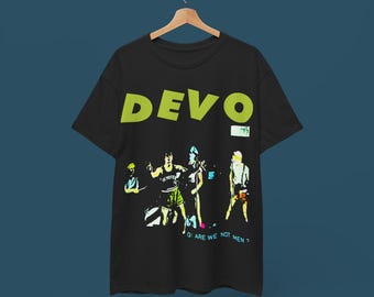 T-shirt Devo - T-shirt post-punk New Wave - Musique des années 80 No Wave
