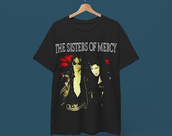 The Sisters of Mercy Band T-Shirt - Goth Post Punk Darkwave