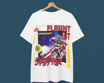 【SATIIIZ】Neo Magazine Short Sleeve T-Shirt SATIIIZ】Neo Magazine Short Sleeve T-Shirt il_1080xN