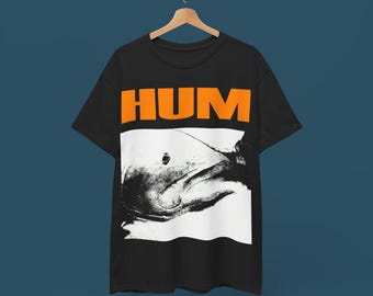 HUM Band T-shirt - Shoegaze Grunge Graphic Tee