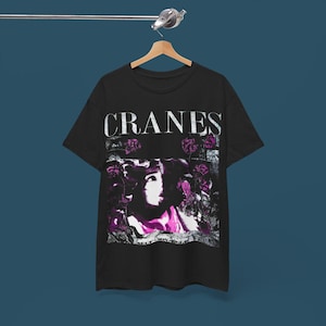 Cranes tshirt shoegaze