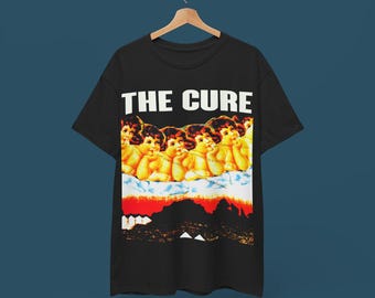 Camiseta de The Cure Band - Música rock gótica, post punk, new wave - The Smiths, Siouxsie and The Banshees