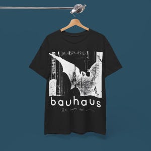 Bauhaus tshirt post punk