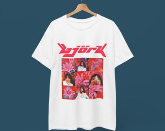Camiseta de la banda Björk - Camiseta de música electrónica indie