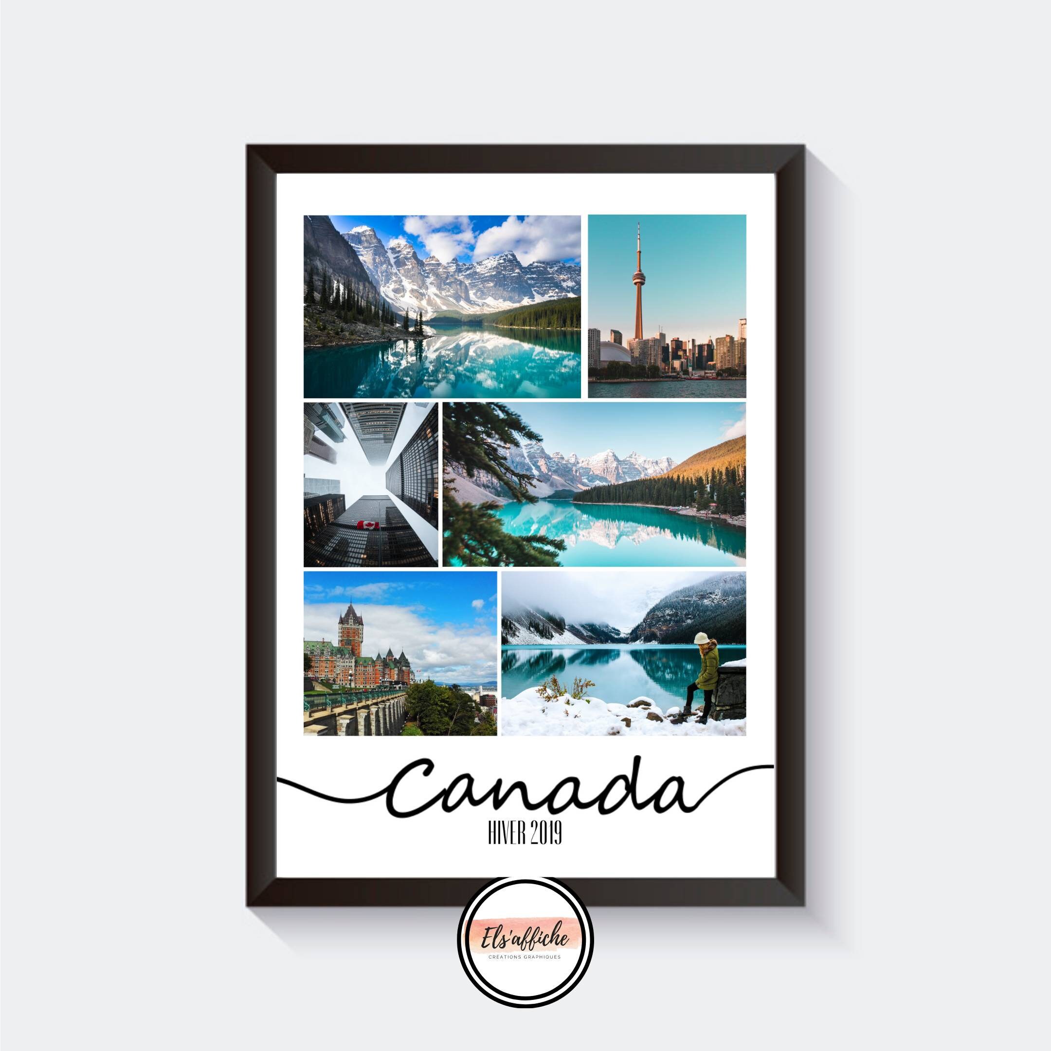 Affiche Souvenirs de Vacances