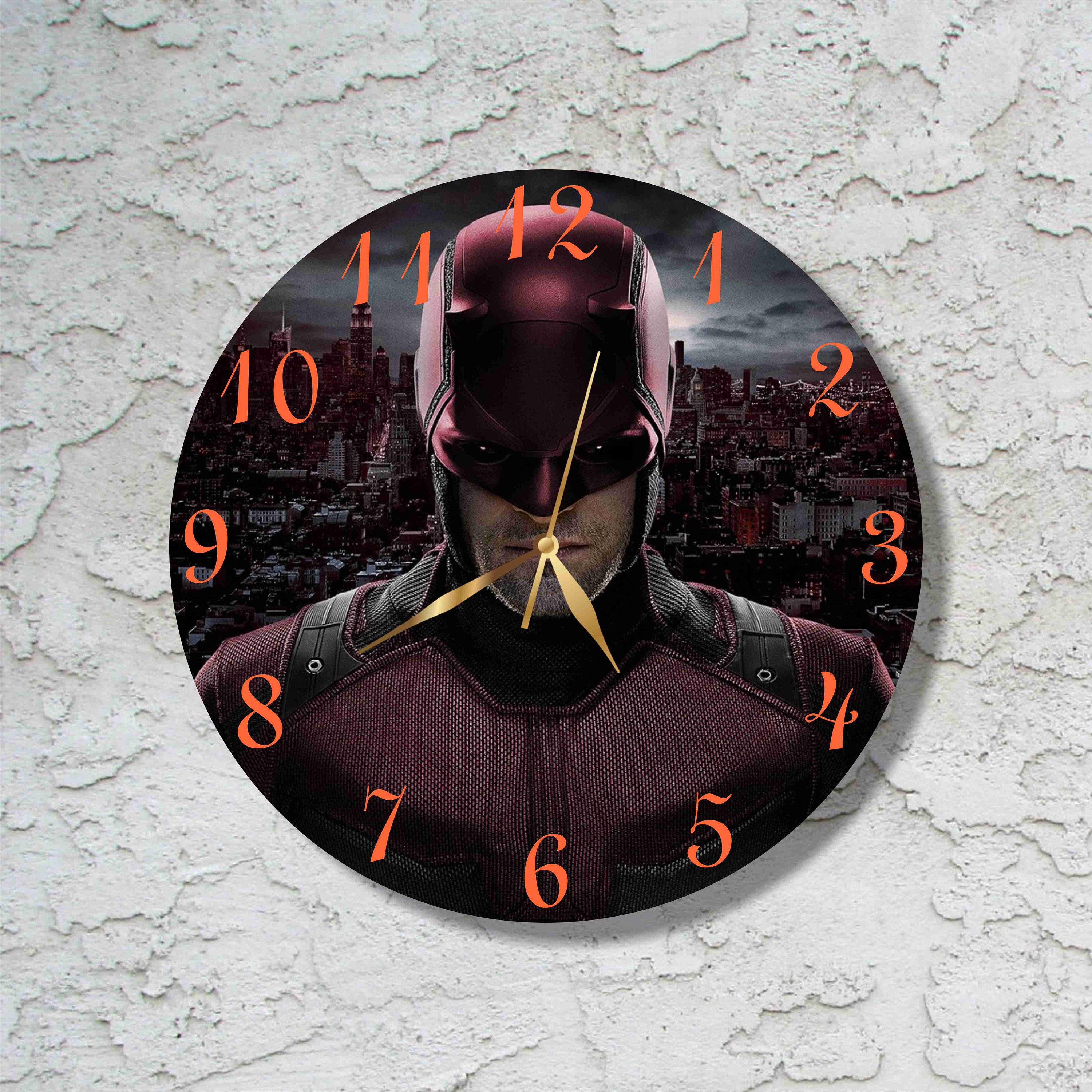 Handmade Quiet Wall Clock 11 28 cm x 28 cm from Ukraine Etsy