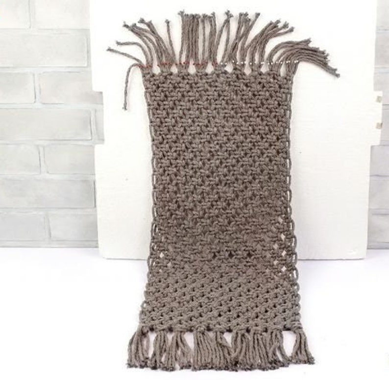Macrame Table Runner Pattern PDF Instant Digital Download, Dining Room