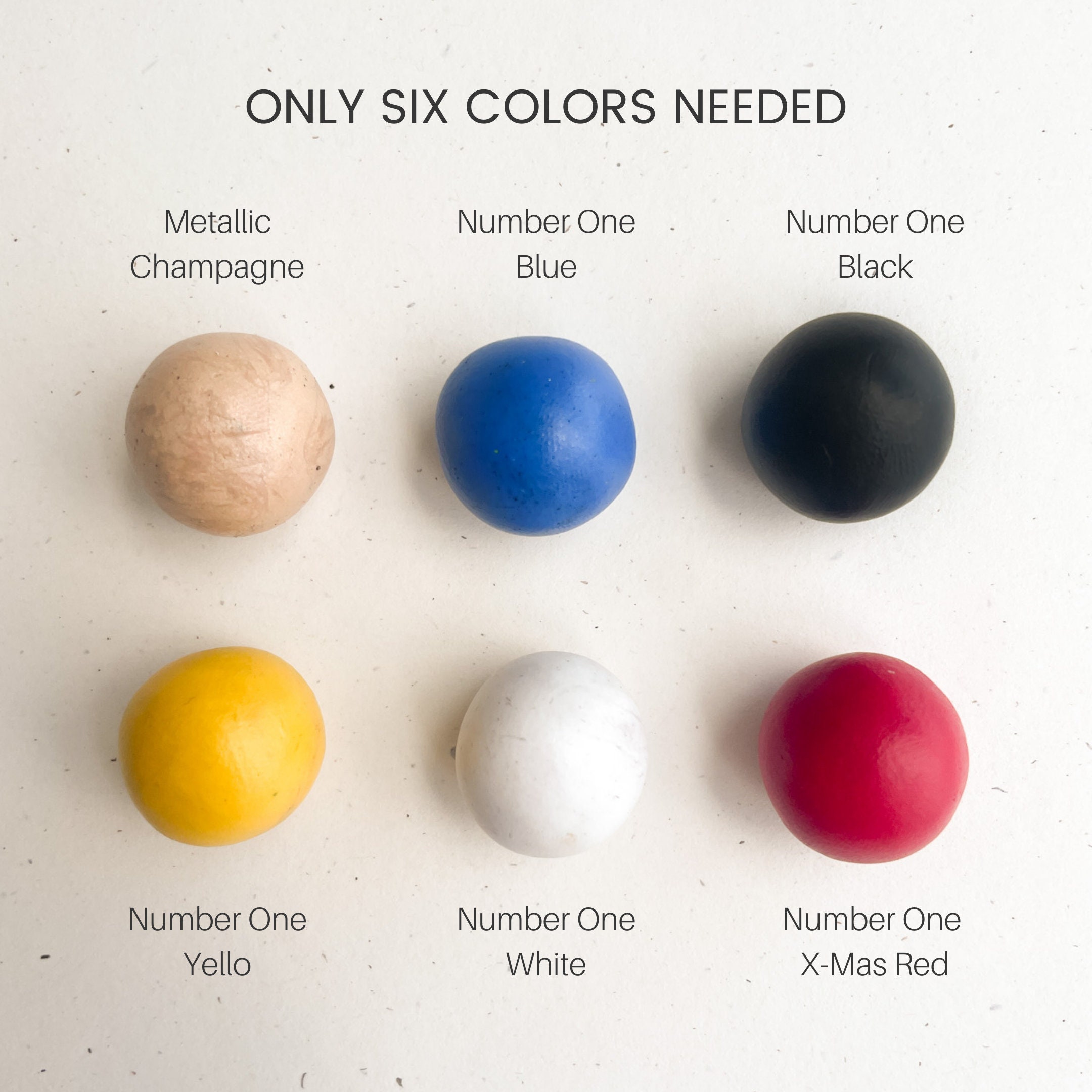 Polymer Clay Color Recipe Fall Color Palette Clay Color Etsy