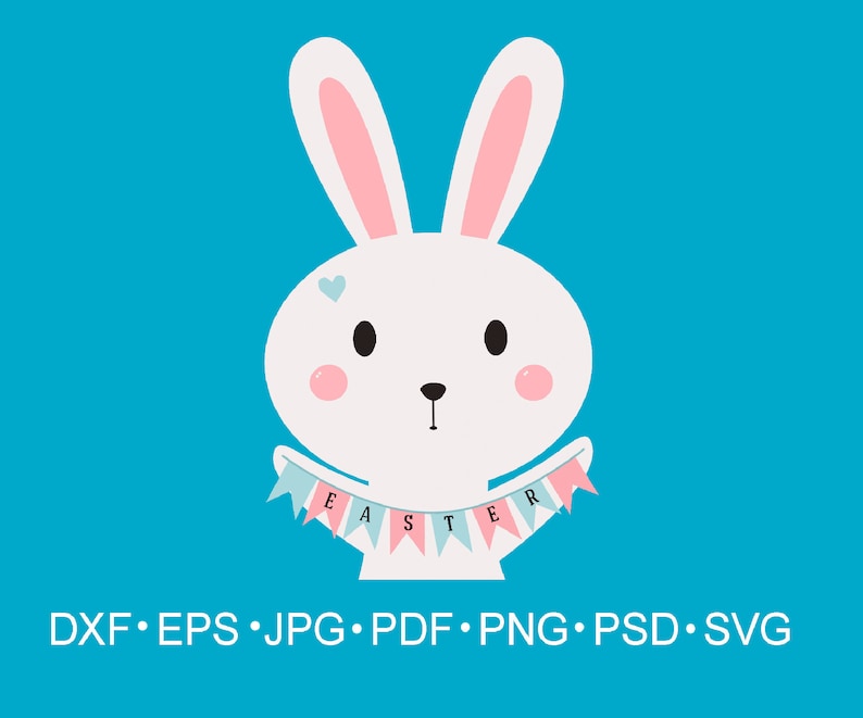 Easter Bunny Svg Bunny Rabbit SVG Rabbit Svg Png Jpg Eps Pdf Dxf ...