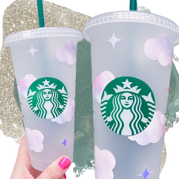 Personalised Cold Cup With Straw, Starbucks Inspired, Pastel Colours, Names  Plastic Tumbler, Cold Cup, 24oz Reusable Cold Cup, Starbucks Cup 