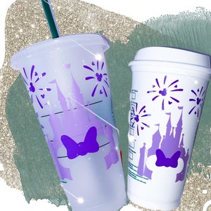 Starbucks Castle Reusable Cold Cup Name Starbucks Hot Cup Starbucks Cup With Straw Reusable Castle Tumbler Starbucks Purple Spring 2024