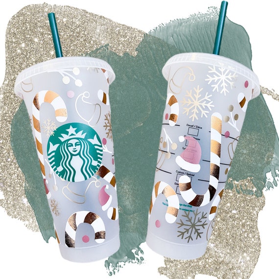 Set of 2 Starbucks Coffee Butterfly Reusable Hot Cup Tumblers 16 oz
