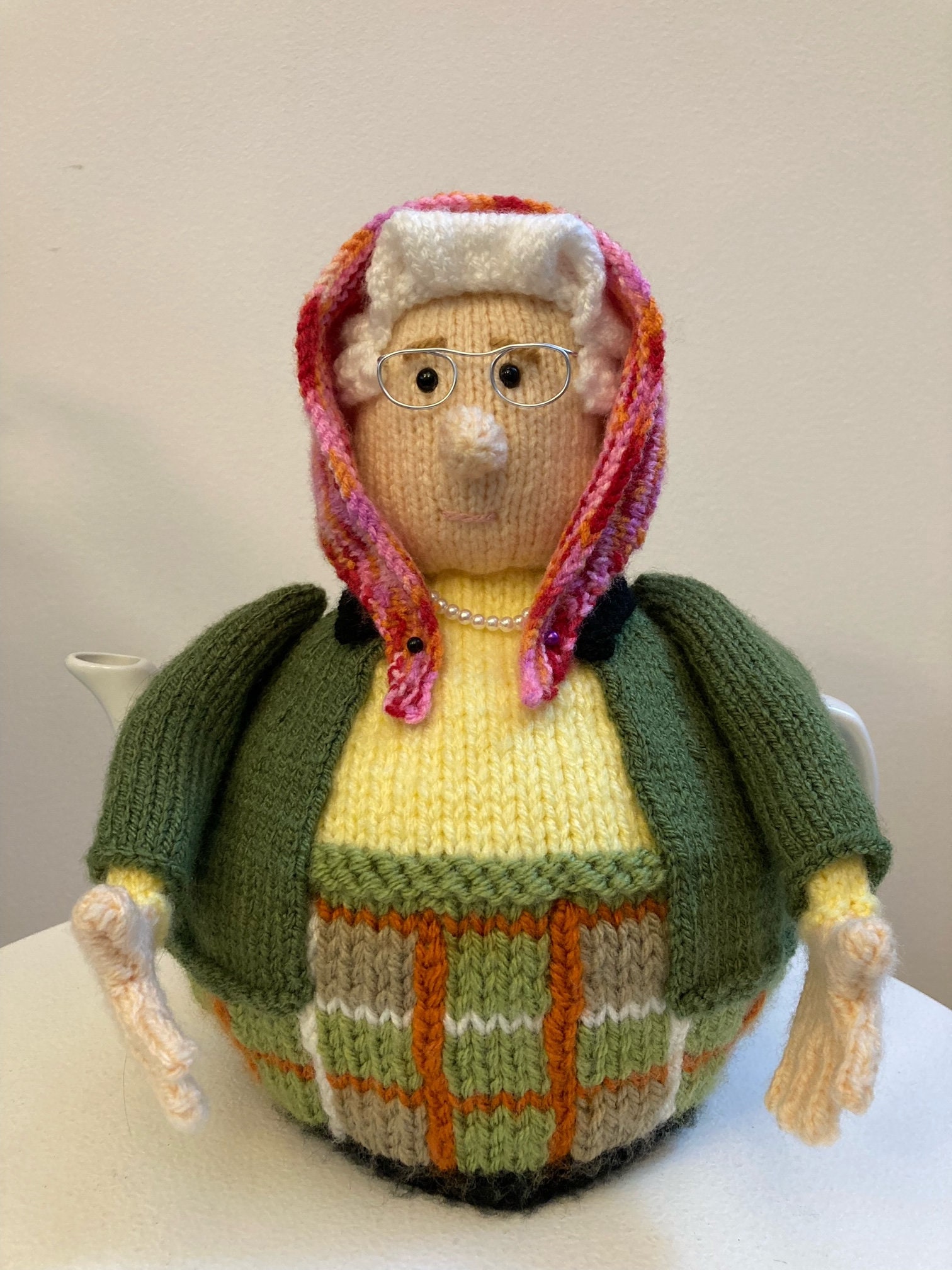 HM Queen Elizabeth II at Balmoral Tea Cosy Knitting Pattern Etsy