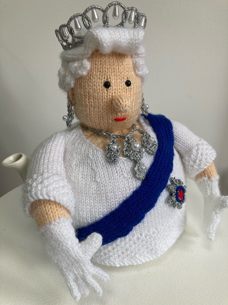 Queen Elizabeth II Tea Cosy Knitting Pattern Etsy