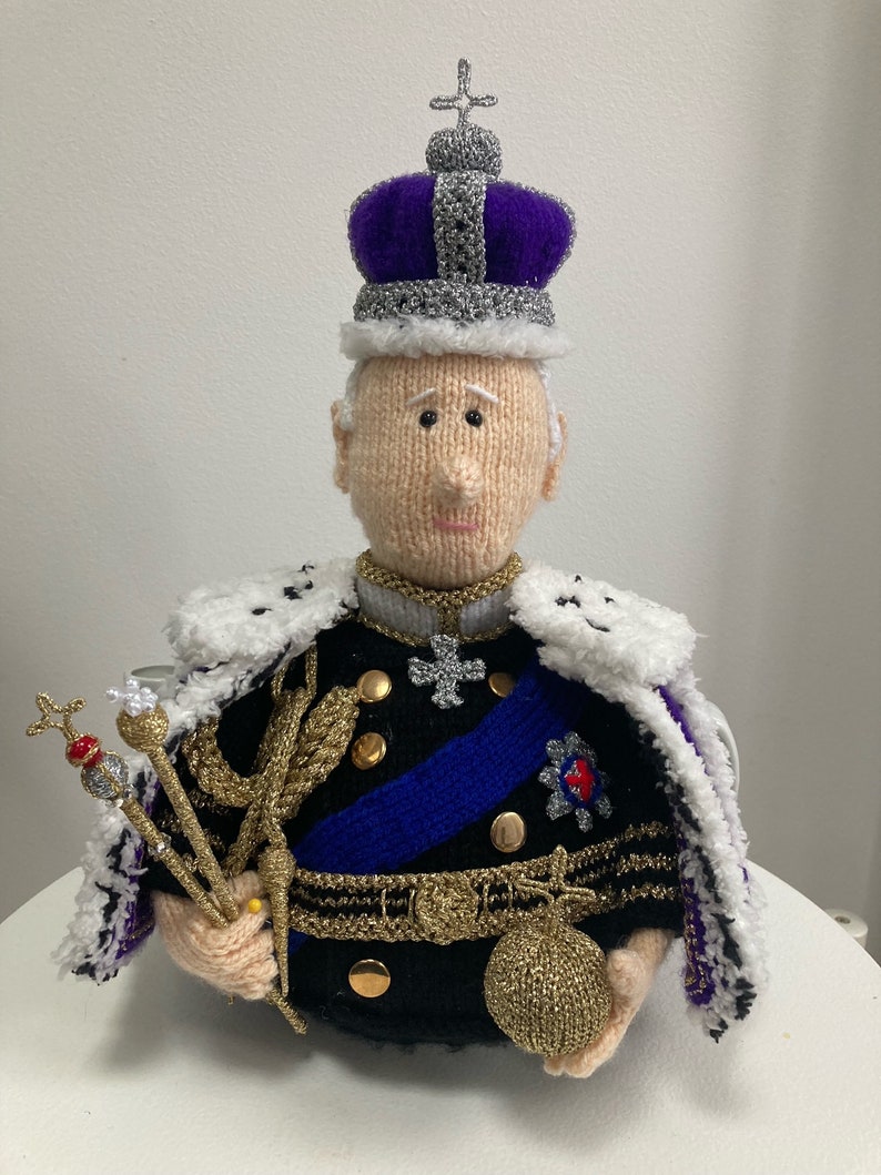King Charles III Coronation Uniform Tea Cosy Pattern Etsy UK