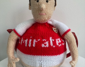 Arsenal Football Tea Cosy Knitting Pattern
