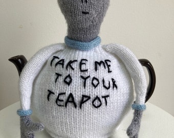 EARL Grey Alien Tea Gemütliches Strickmuster