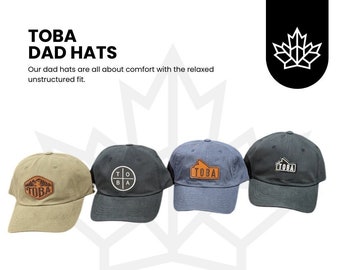 Toba Dad Hats | Warlock Lid Co | Adjustable Snapback | Warlock Golf