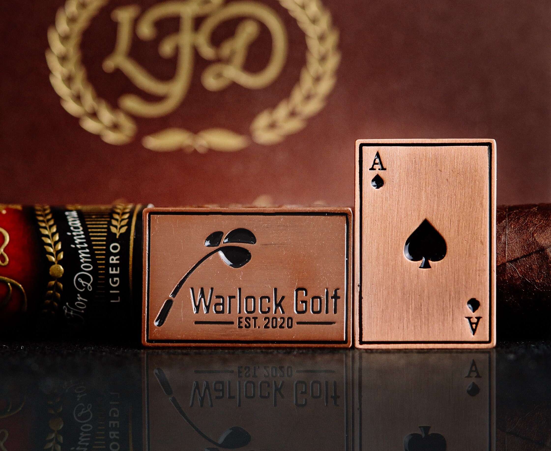 Ace of Spades Golf Ball Marker Etsy