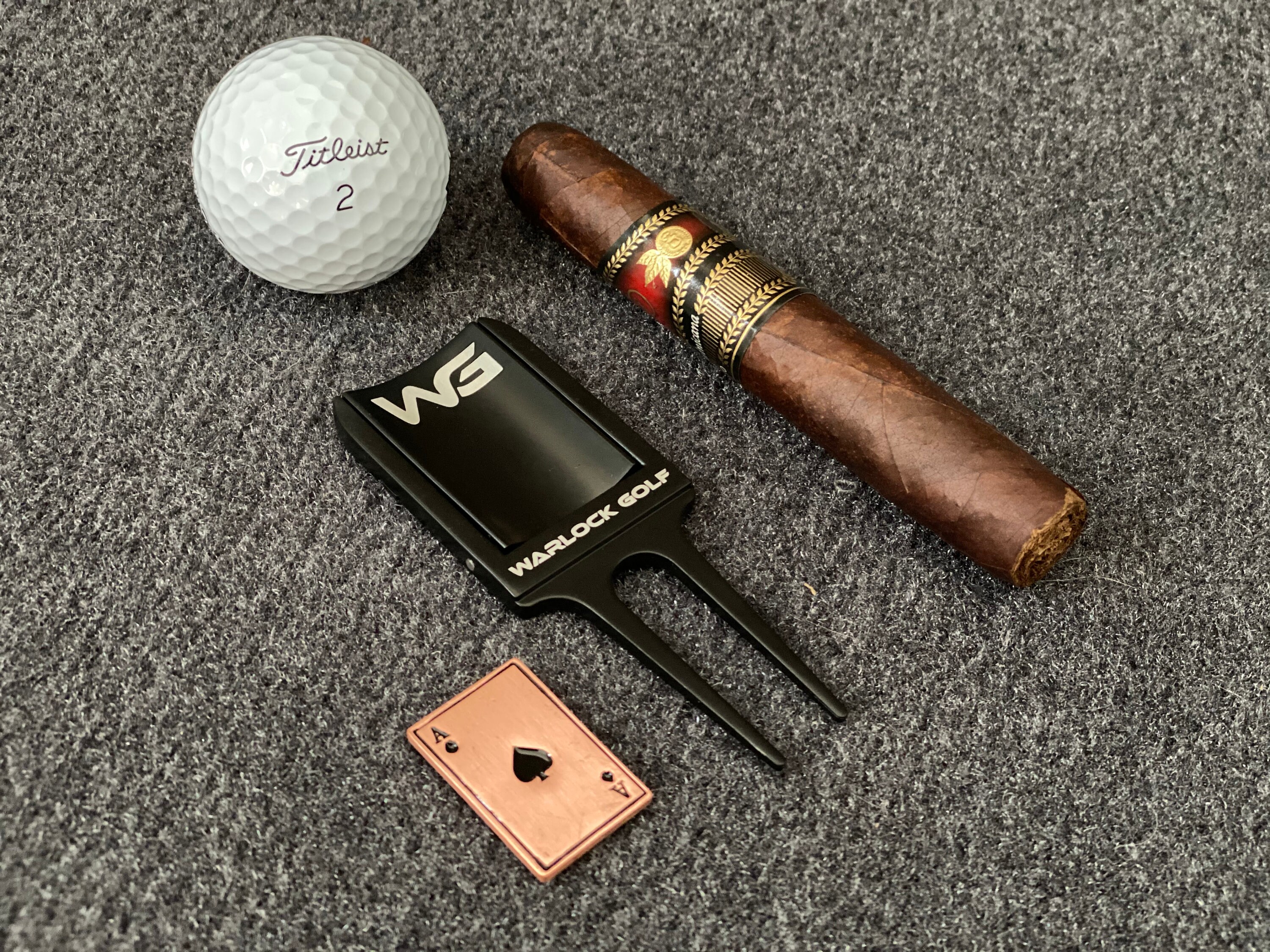 Folding Cigar Holder Divot Tool Etsy