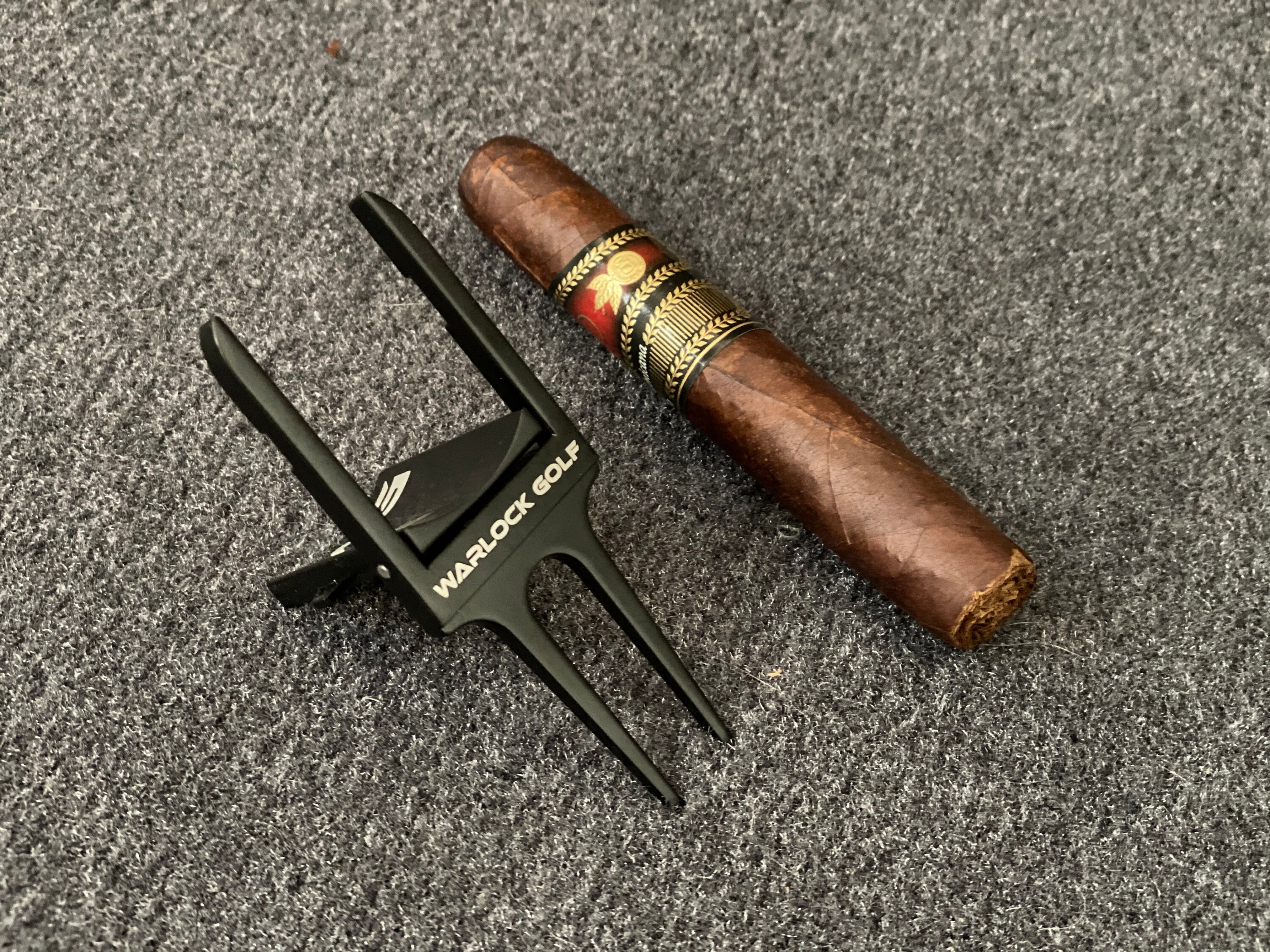 Folding Cigar Holder Divot Tool Etsy