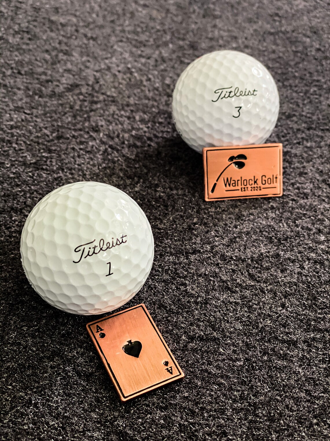 Ace of Spades Golf Ball Marker Etsy