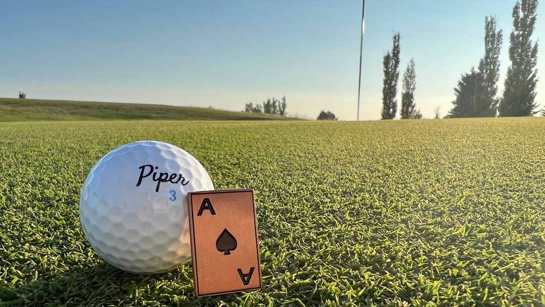 Ace of Spades Golf Ball Marker Etsy
