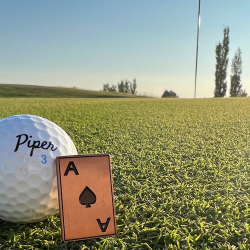 Ace of Spades Golf Ball Marker Etsy