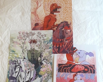 A3 print bundle - set of three Beechwood Helm prints