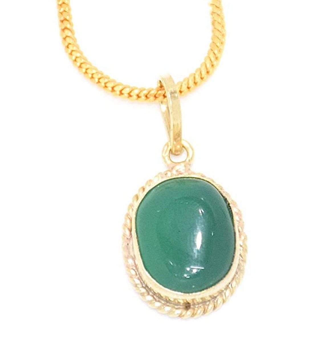 5.20 Carat Natural Emerald Locket 14 k Gold Plated Pendant | Etsy