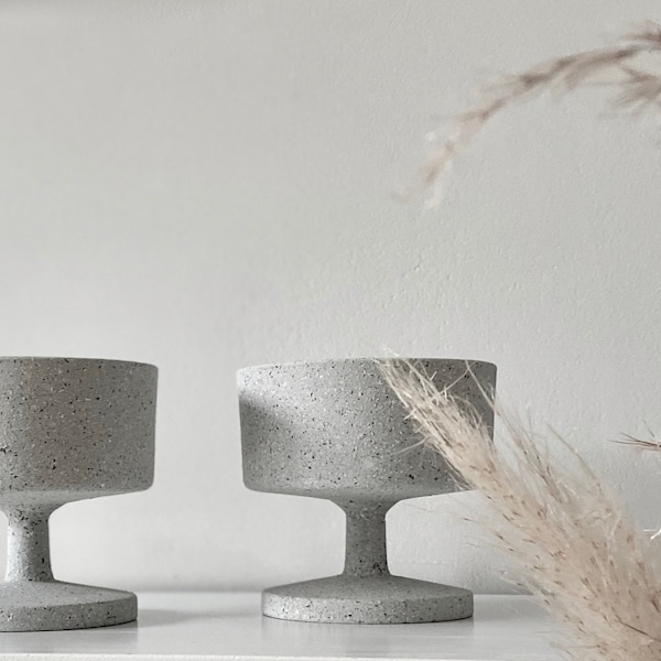 Stone Candle Holder Etsy