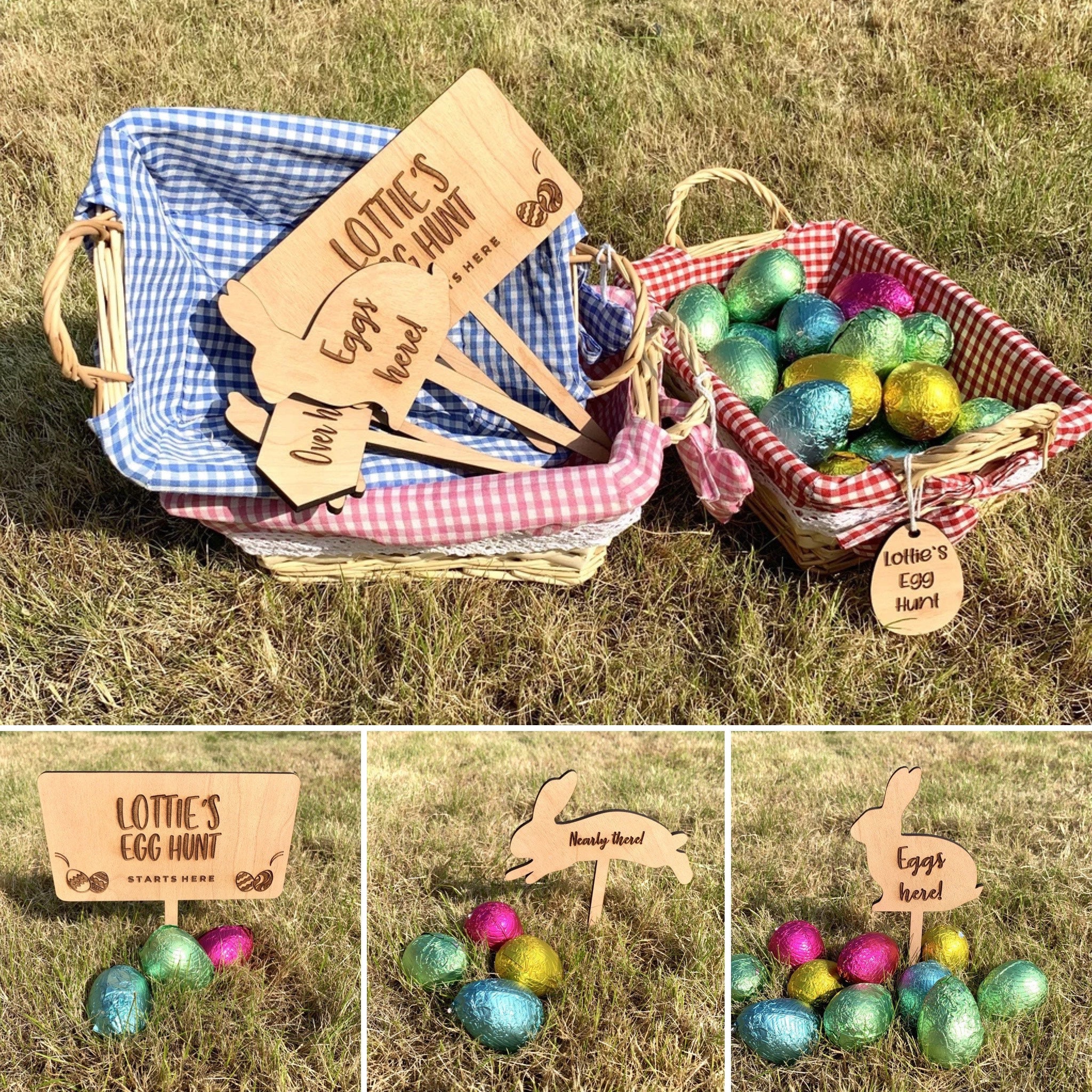 Easter Egg Hunt Kit Personalised Easter Gifts Easter Egg Etsy UK