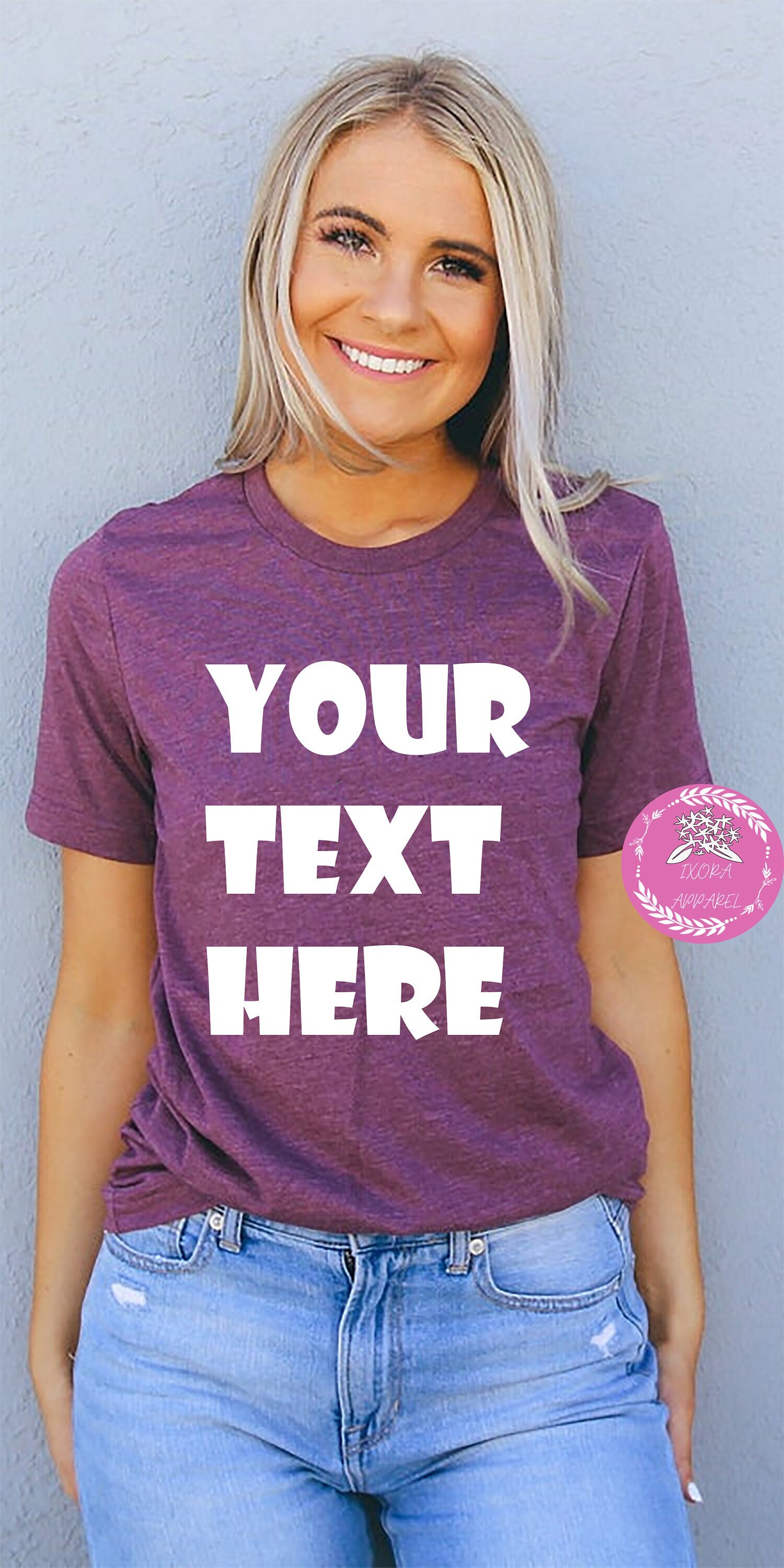 Custom Shirt Custom Shirts Personalized Shirt Custom Unisex Etsy