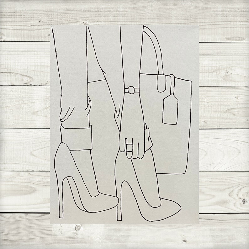 pre drawn paint canvas pre drawn paint canvas